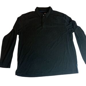 Tommy Bahama Men's‎ XL Black Long Sleeve Henley Shirt